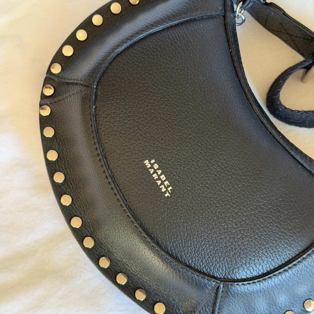 Isabel Marant Mini Moon Leather Shoulder Bag View 4